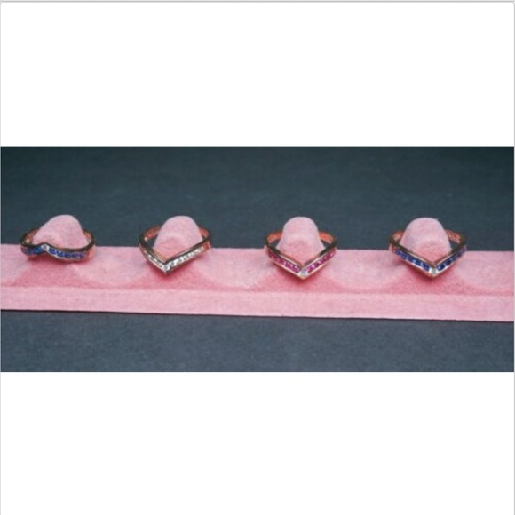 SALE 4 Sterling SILVER Retired Silpada V Shaped St - Picture 1 of 4